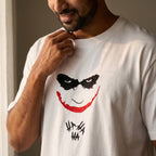 Produktbild Joker - Hahaha Premium Oversize T-Shirt weiß
