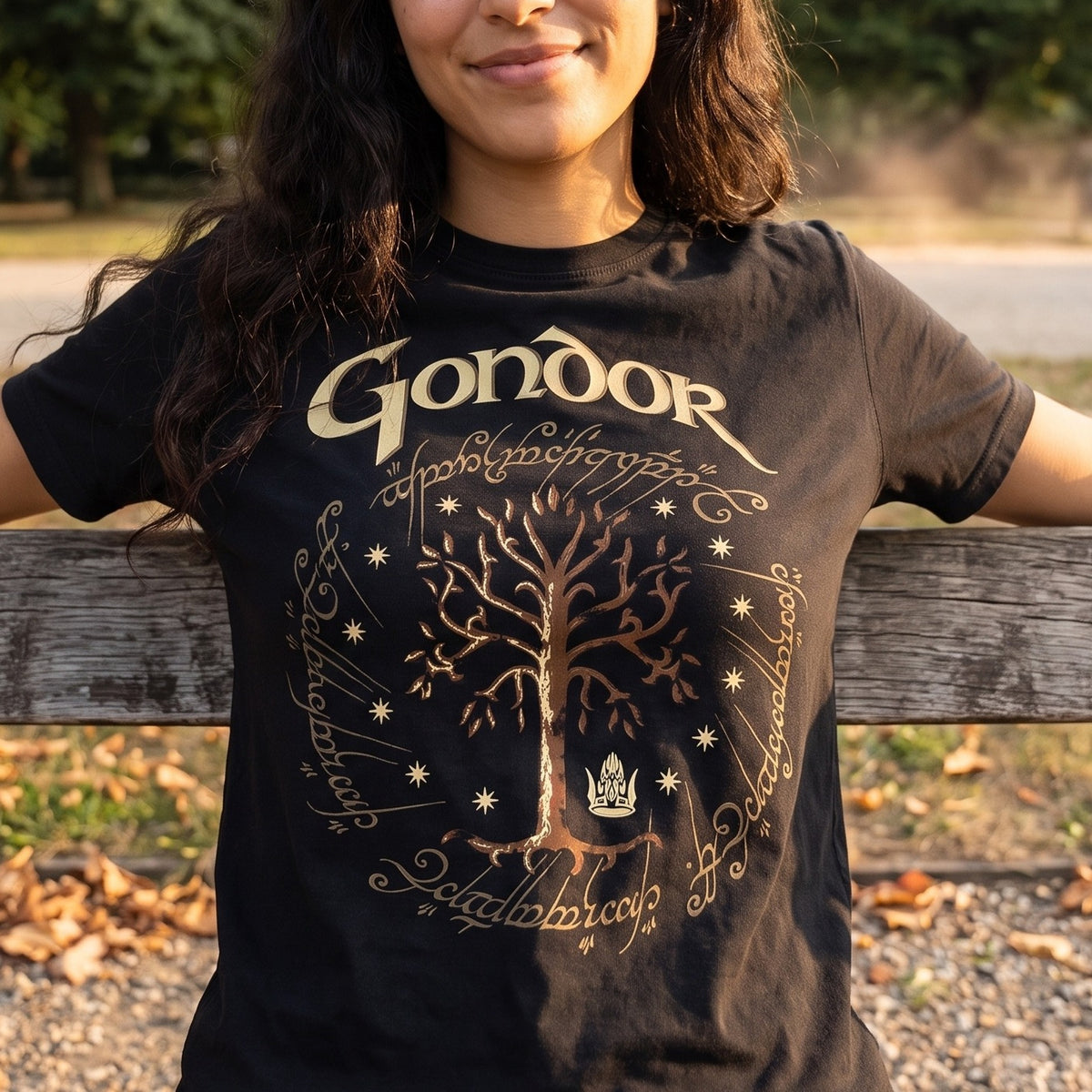 Produktbild Der Herr der Ringe - Gondor T-Shirt schwarz