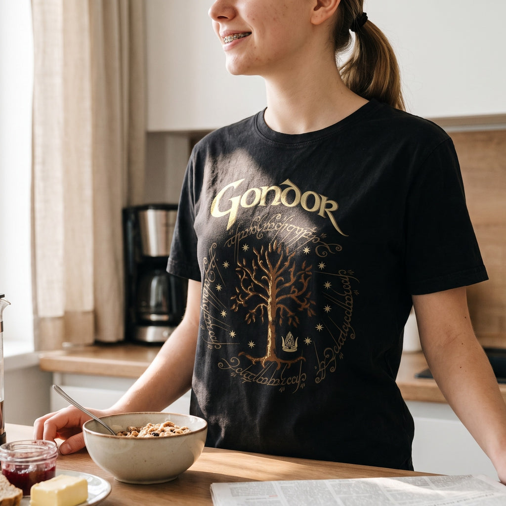 Produktbild Der Herr der Ringe - Gondor T-Shirt schwarz