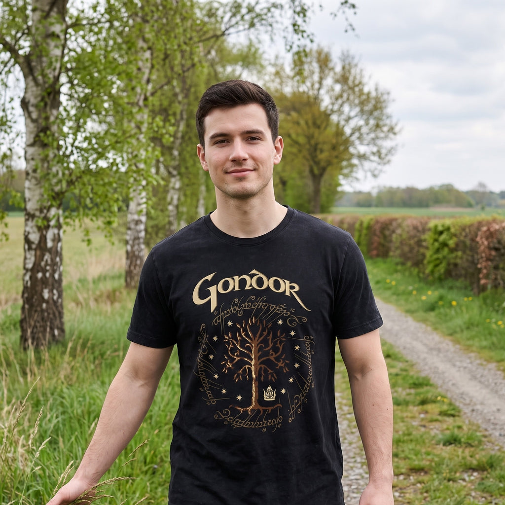 Produktbild Der Herr der Ringe - Gondor T-Shirt schwarz