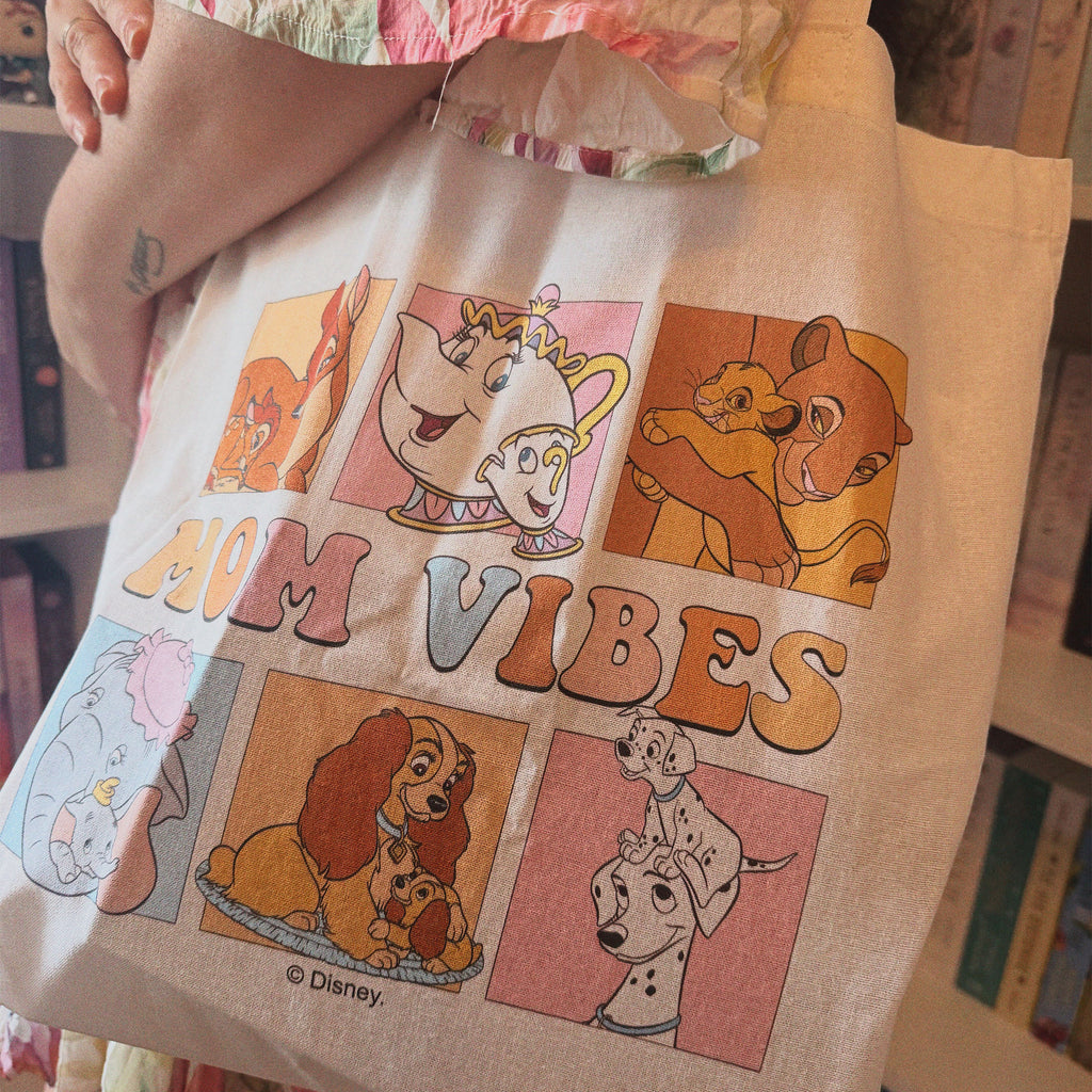 Product image Mom Vibes - Disney Cotton Tote Bag White