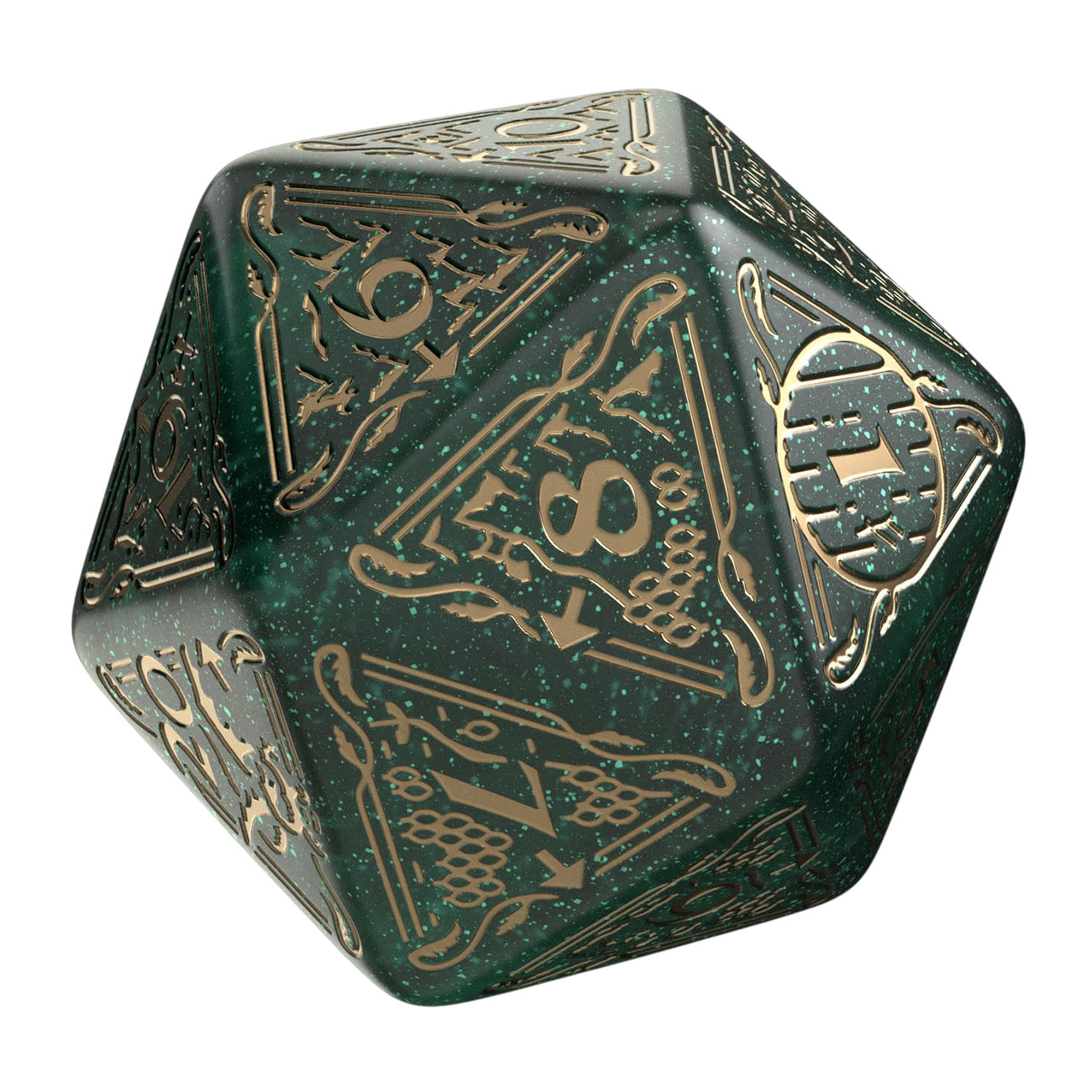 Produktbild Der Hobbit - Verdant TCG D20 Jumbo Würfel
