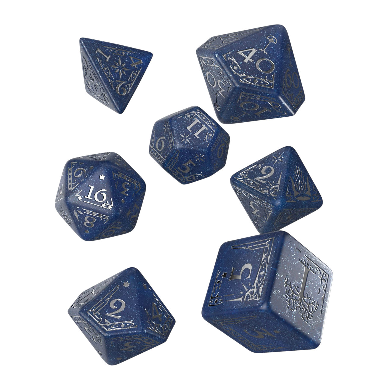Produktbild Der Herr der Ringe - Gondor RPG Würfel Set 7tlg