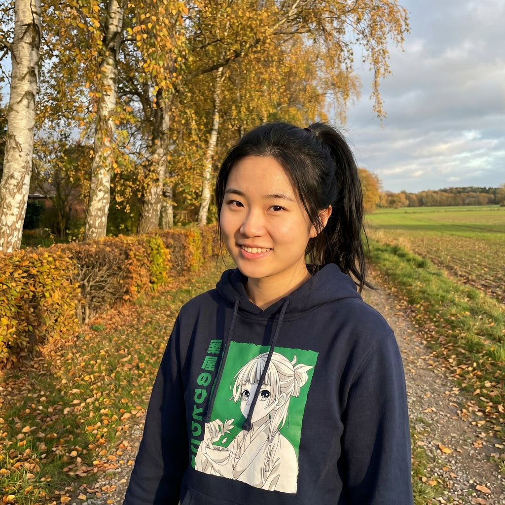 Maomao Hoodie blau für Tagebücher der Apothekerin Fans