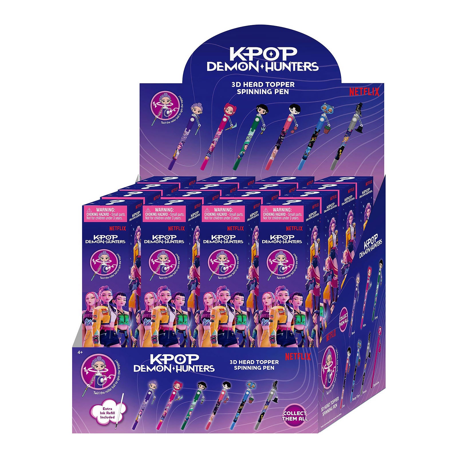 Produktbild KPop Demon Hunters - Mystery Characters 3D Stift 16er Display E1096251