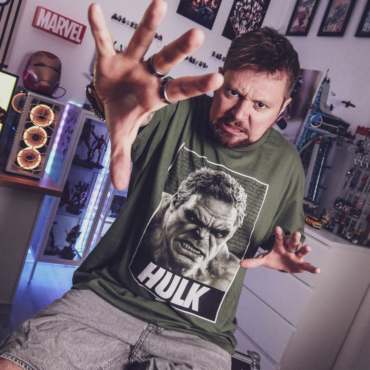 Produktbild Hulk - Incredible T-Shirt grün