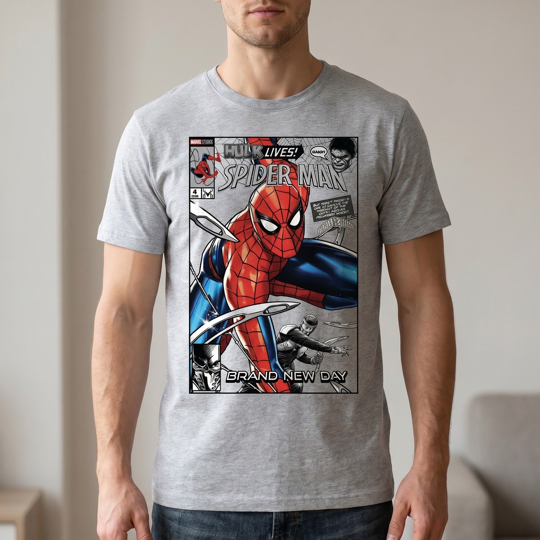 Produktbild Spider-Man - Brand New Day T-Shirt grau