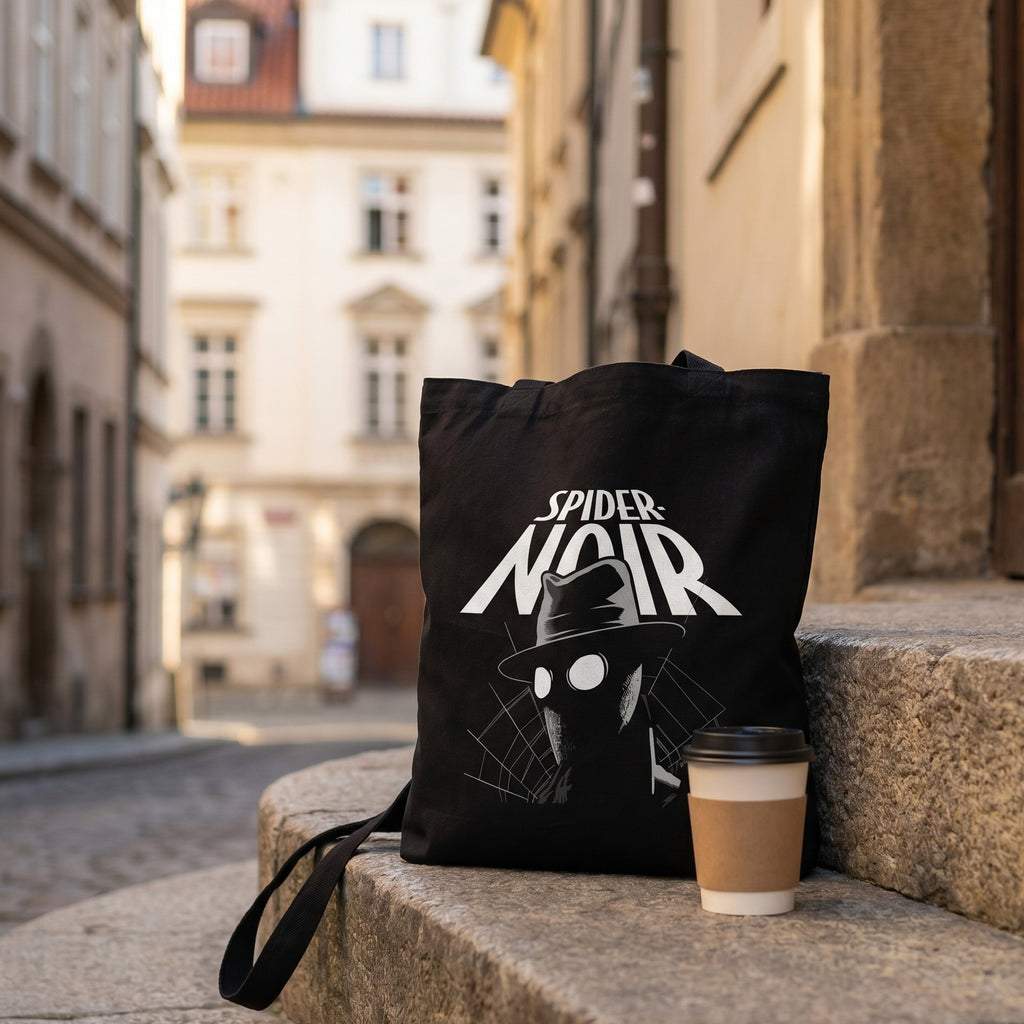 Produktbild Spider-Man - Spider-Noir Jutebeutel schwarz