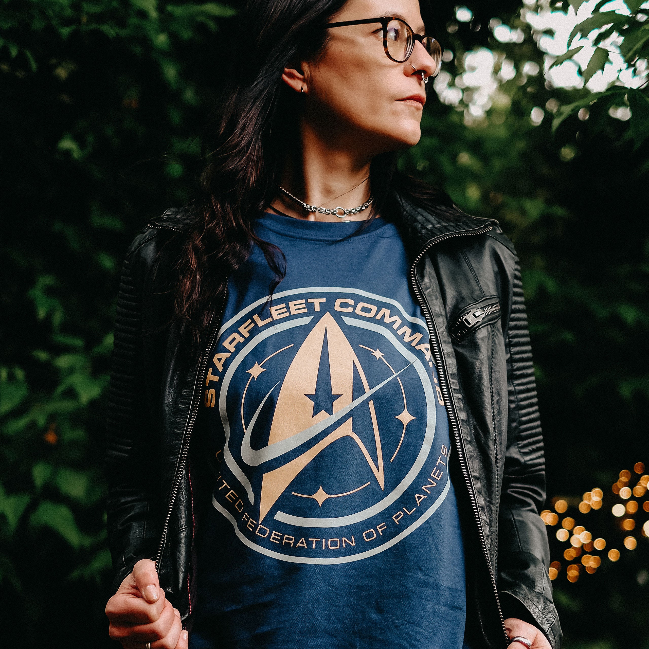 Produktbild Star Trek - Starfleet Command T‑Shirt blau