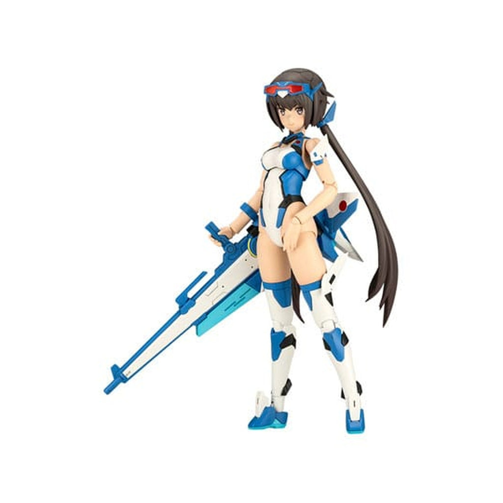 Frame Arms - Girl Model Kit Figur Stylet Swimsuit Blue Impulse Color Version