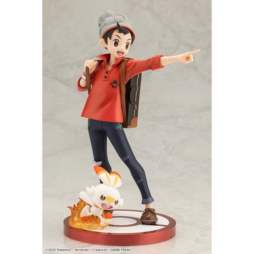 Pokemon - Victor & Hopplo ARTFXJ Figur