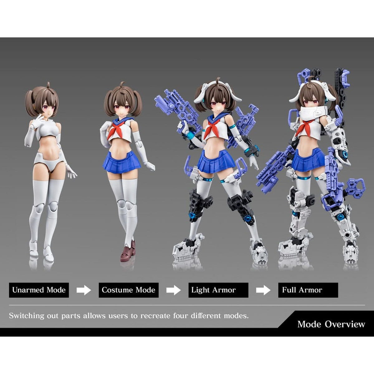 Produktbild Megami Device - Buster Doll Gunner Model Kit Figur