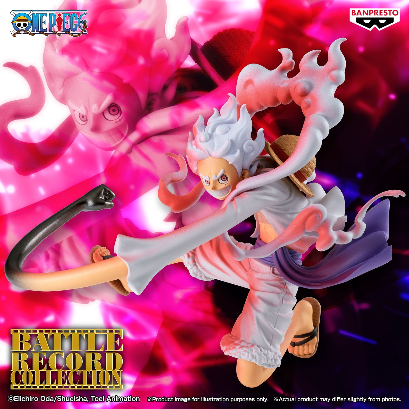 Produktbild One Piece - Monkey D. Luffy Gear 5 Battle Record Figur Special Version