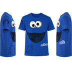 Produktbild Sesamstraße - Cookie Monster T-Shirt blau