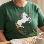 Produktbild Der Herr der Ringe - Zum Tänzelnden Pony Logo T-Shirt grün