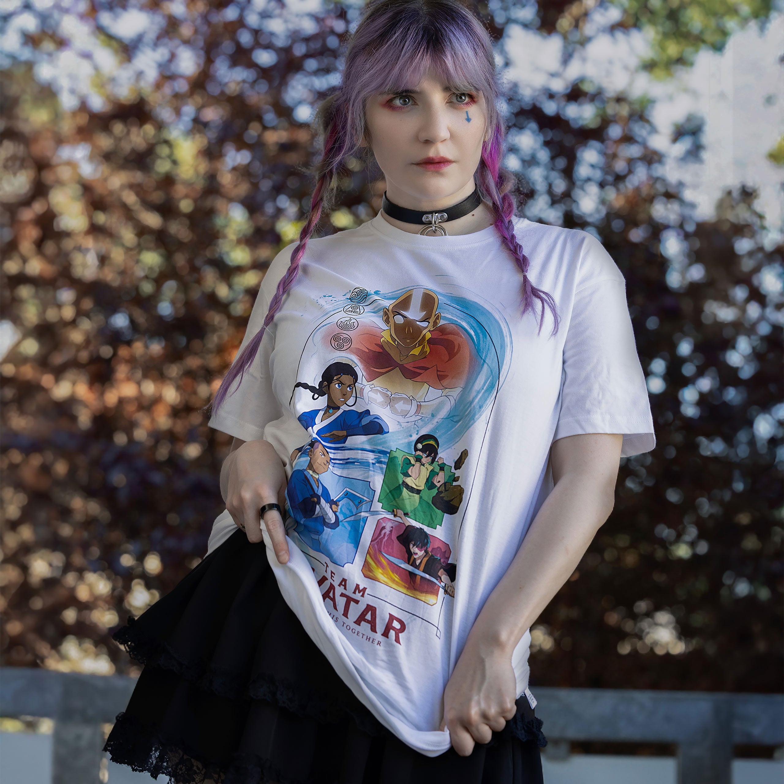 Produktbild Team Avatar T-Shirt weiß