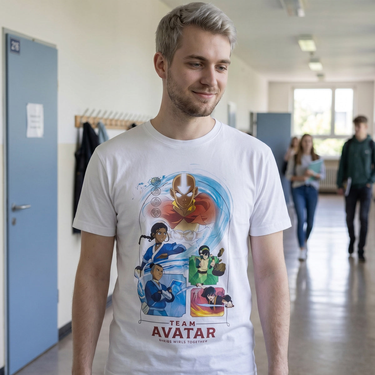 Produktbild Team Avatar T-Shirt weiß
