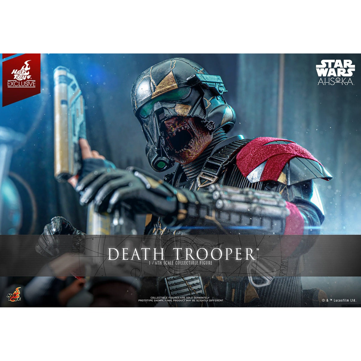Produktbild Star Wars: Ahsoka - Death Trooper Masterpiece Actionfigur 1:6