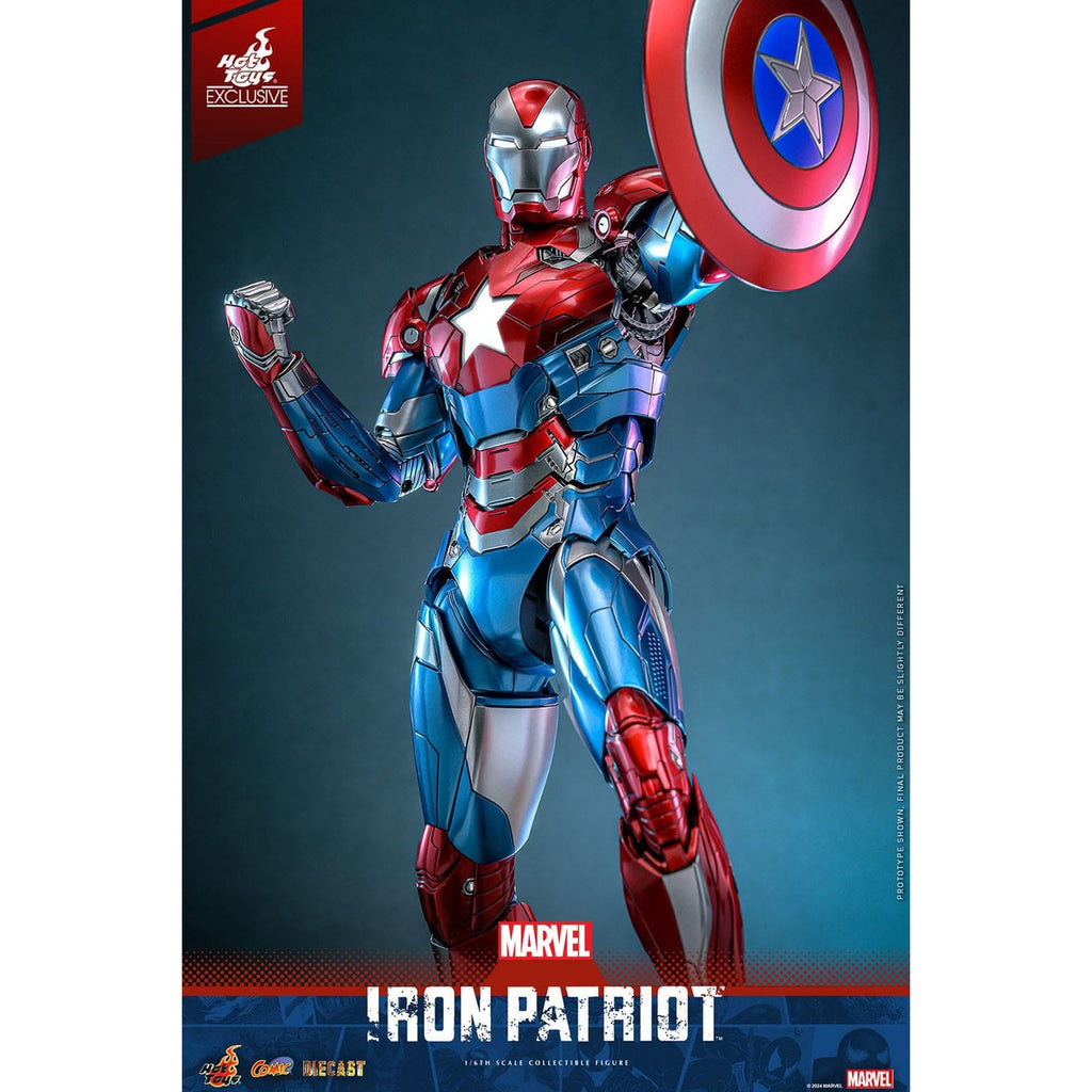 Produktbild Marvel - Iron Patriot Comic Diecast Masterpiece Actionfigur 1:6 Exclusive