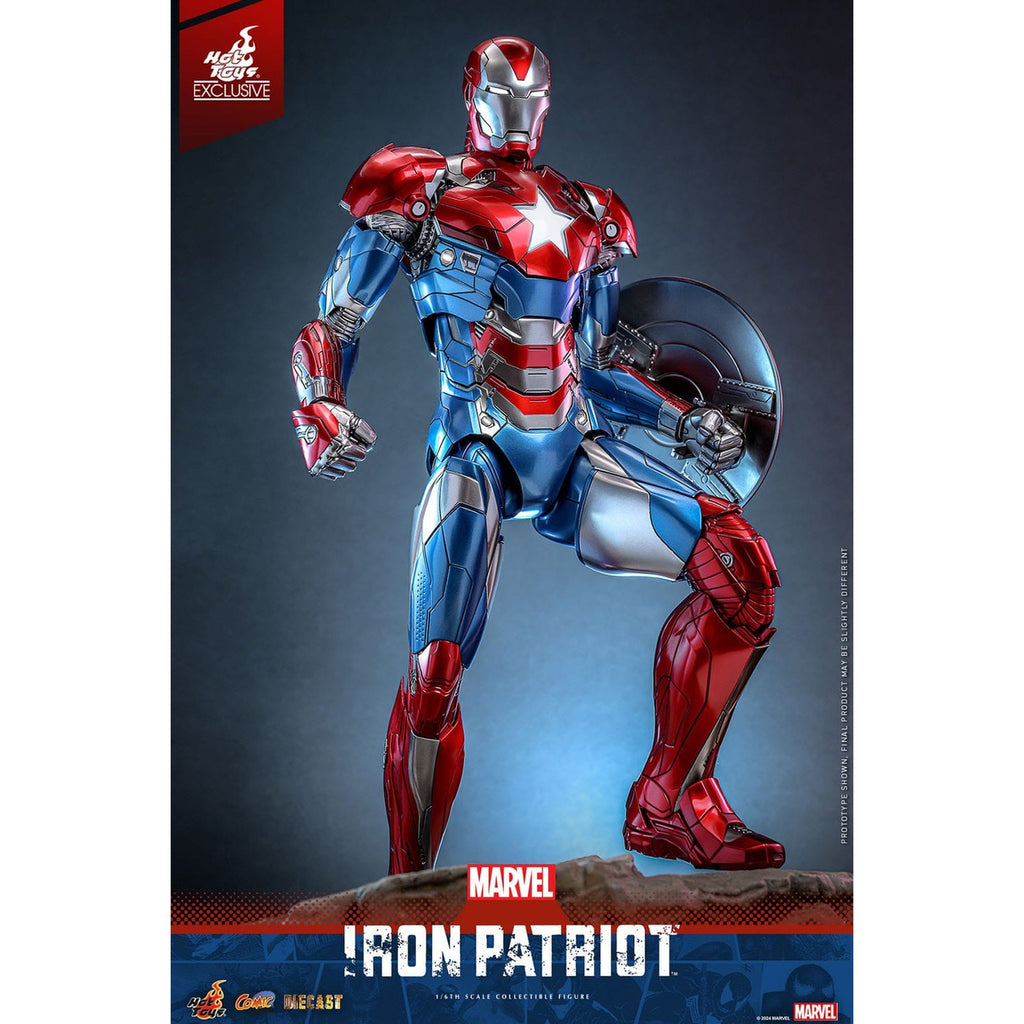 Produktbild Marvel - Iron Patriot Comic Diecast Masterpiece Actionfigur 1:6 Exclusive