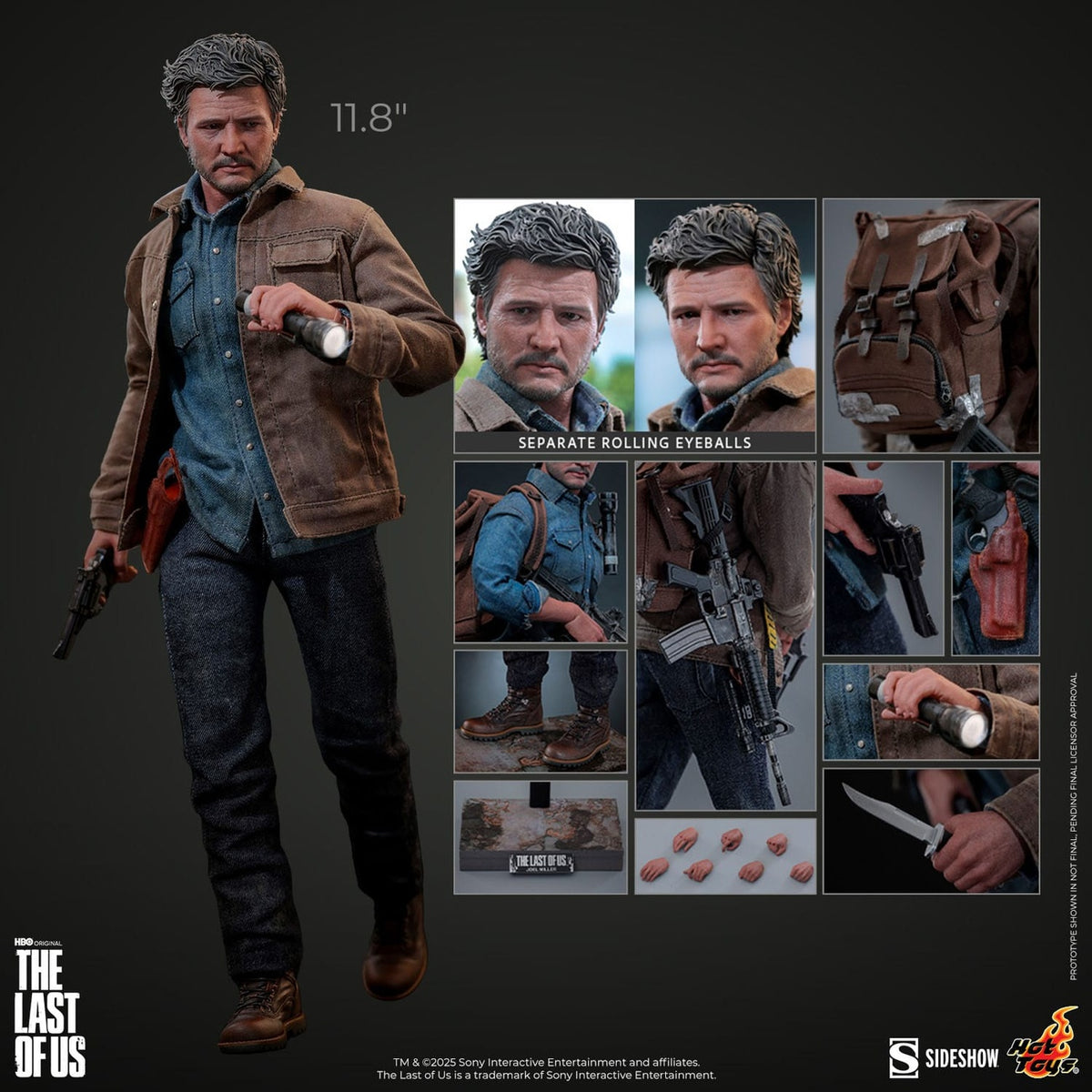 Produktbild The Last of Us - Joel Miller Actionfigur 1:6