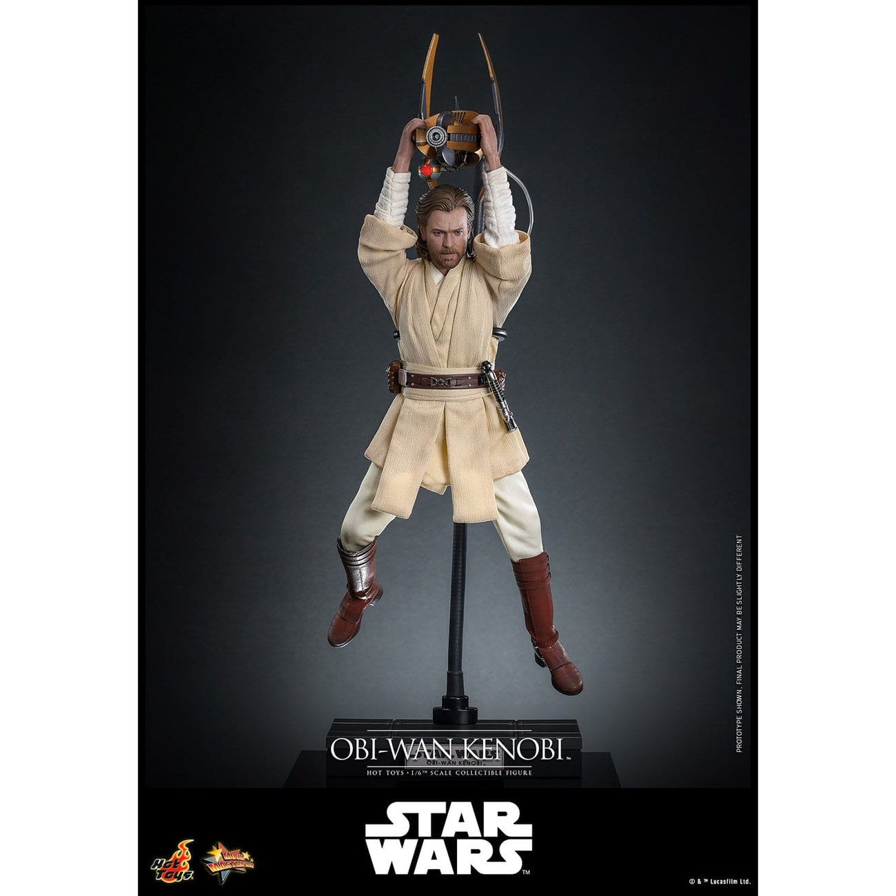Produktbild Star Wars Episode II: Angriff der Klonkrieger - Obi Wan Kenobi Actionfigur 1:6