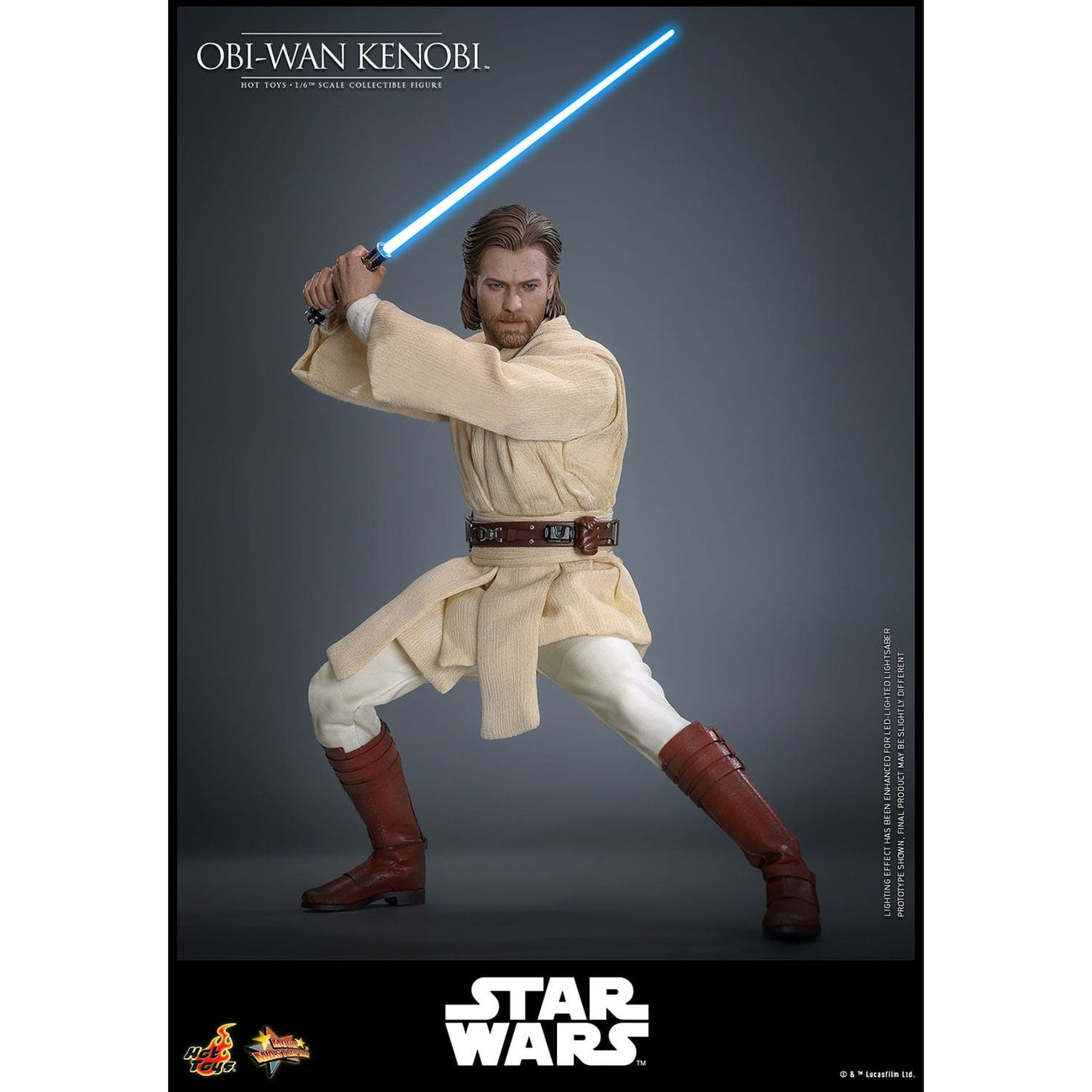 Produktbild Star Wars Episode II: Angriff der Klonkrieger - Obi Wan Kenobi Actionfigur 1:6