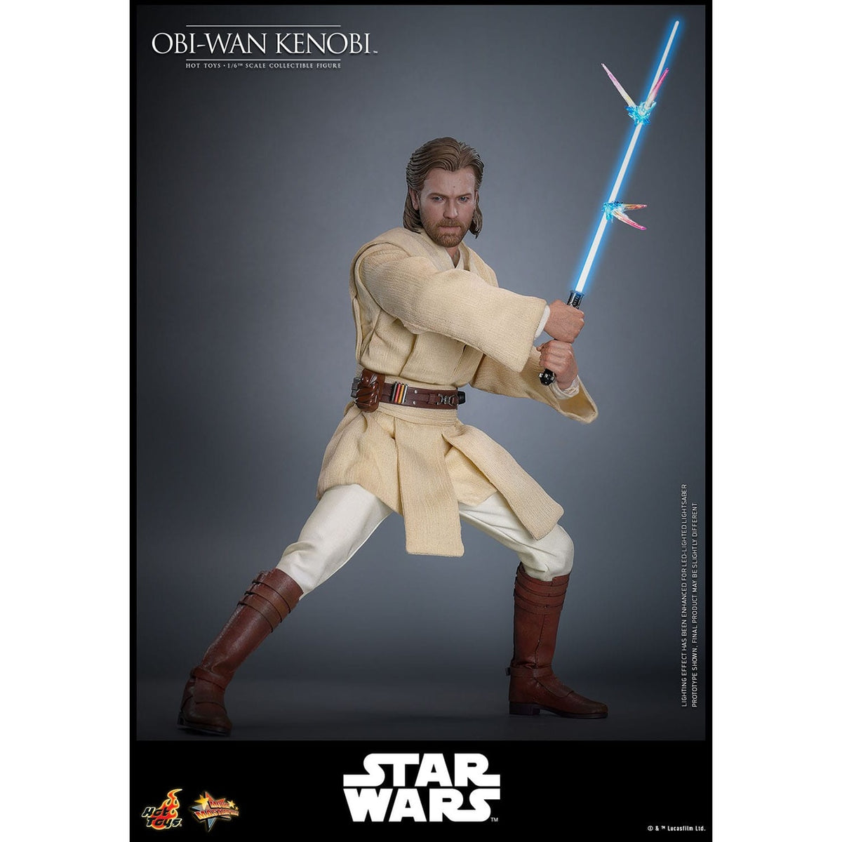 Produktbild Star Wars Episode II: Angriff der Klonkrieger - Obi Wan Kenobi Actionfigur 1:6