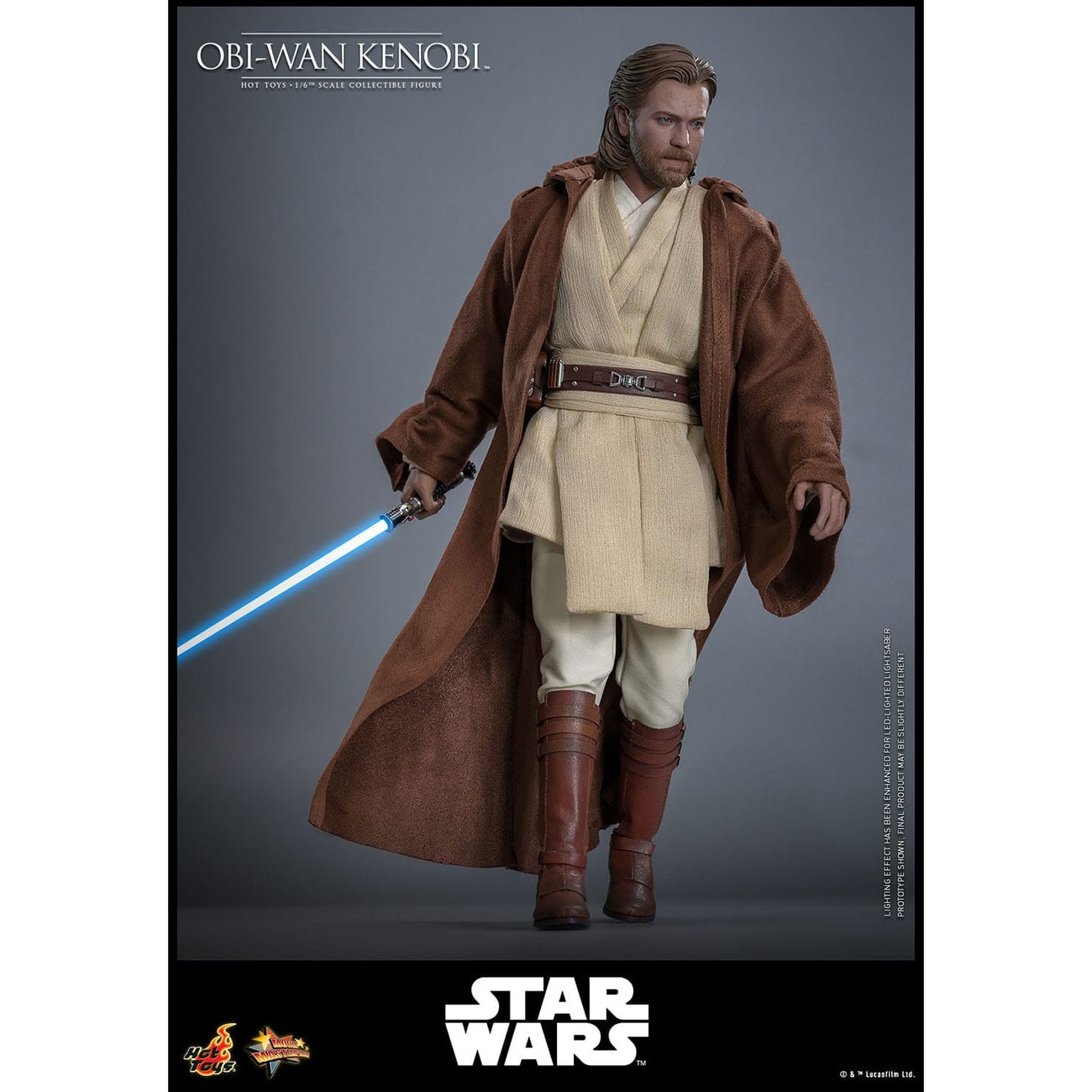 Produktbild Star Wars Episode II: Angriff der Klonkrieger - Obi Wan Kenobi Actionfigur 1:6