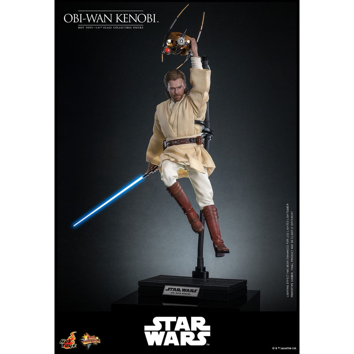 Produktbild Star Wars Episode II: Angriff der Klonkrieger - Obi Wan Kenobi Actionfigur 1:6