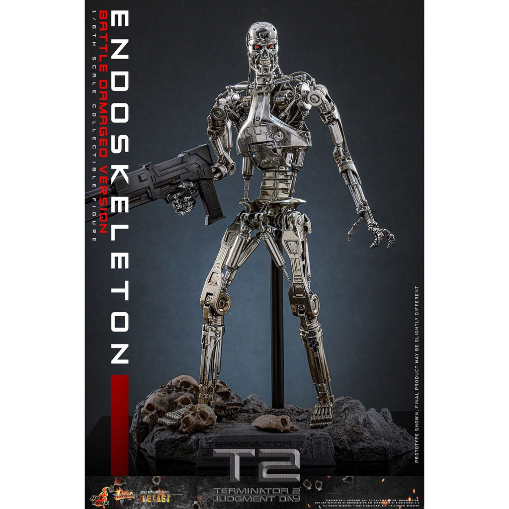 Produktbild Terminator- Endoskelett Masterpiece Actionfigur 1:6 Battle Damaged Version