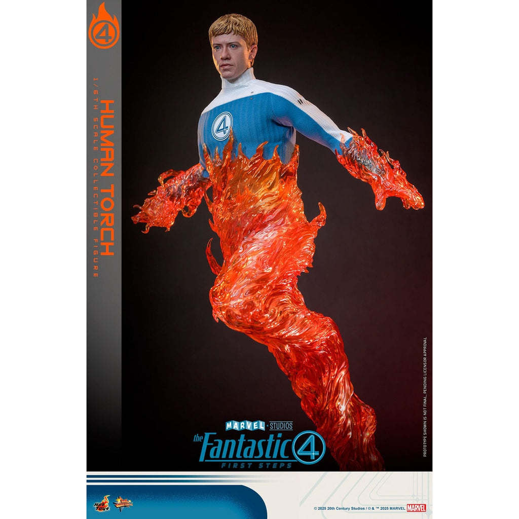 Produktbild The Fantastic Four: First Steps - Human Torch Masterpiece Actionfigur 1:6
