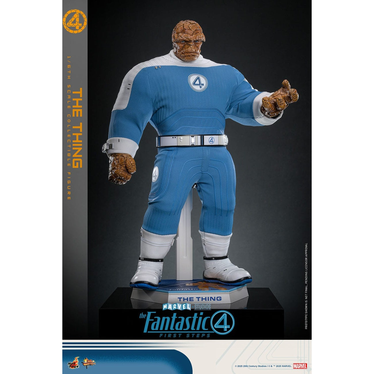 Produktbild The Fantastic Four: First Steps - The Thing Masterpiece Actionfigur 1:6