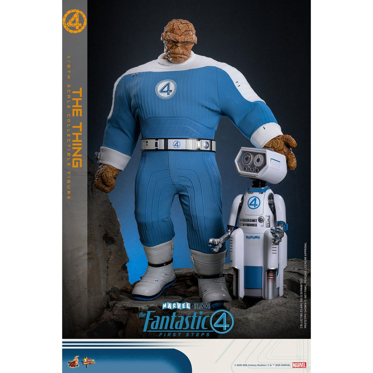 Produktbild The Fantastic Four: First Steps - The Thing Masterpiece Actionfigur 1:6