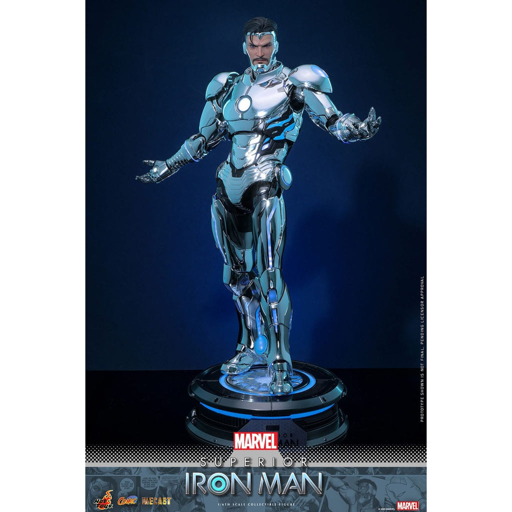Produktbild Marvel Comic - Superior Iron Man Masterpiece Actionfigur 1:6
