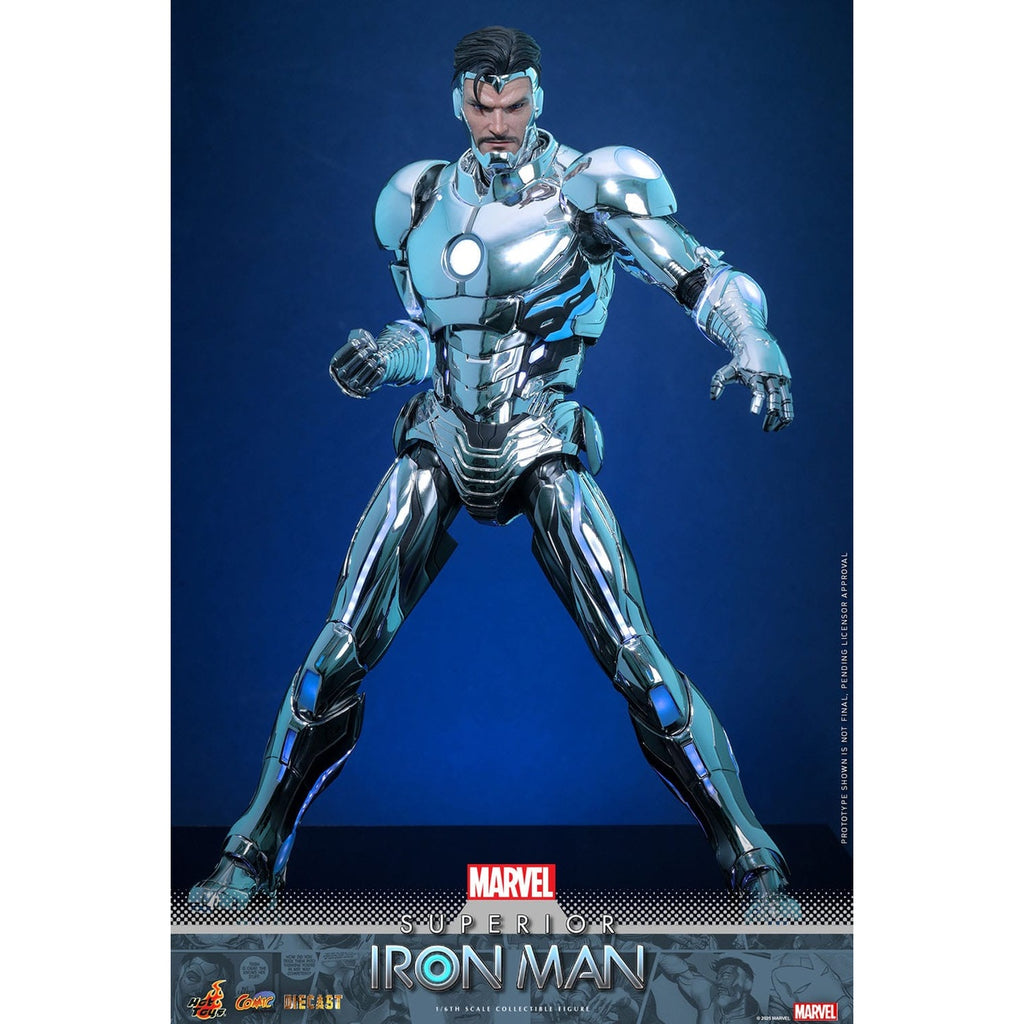 Produktbild Marvel Comic - Superior Iron Man Masterpiece Actionfigur 1:6