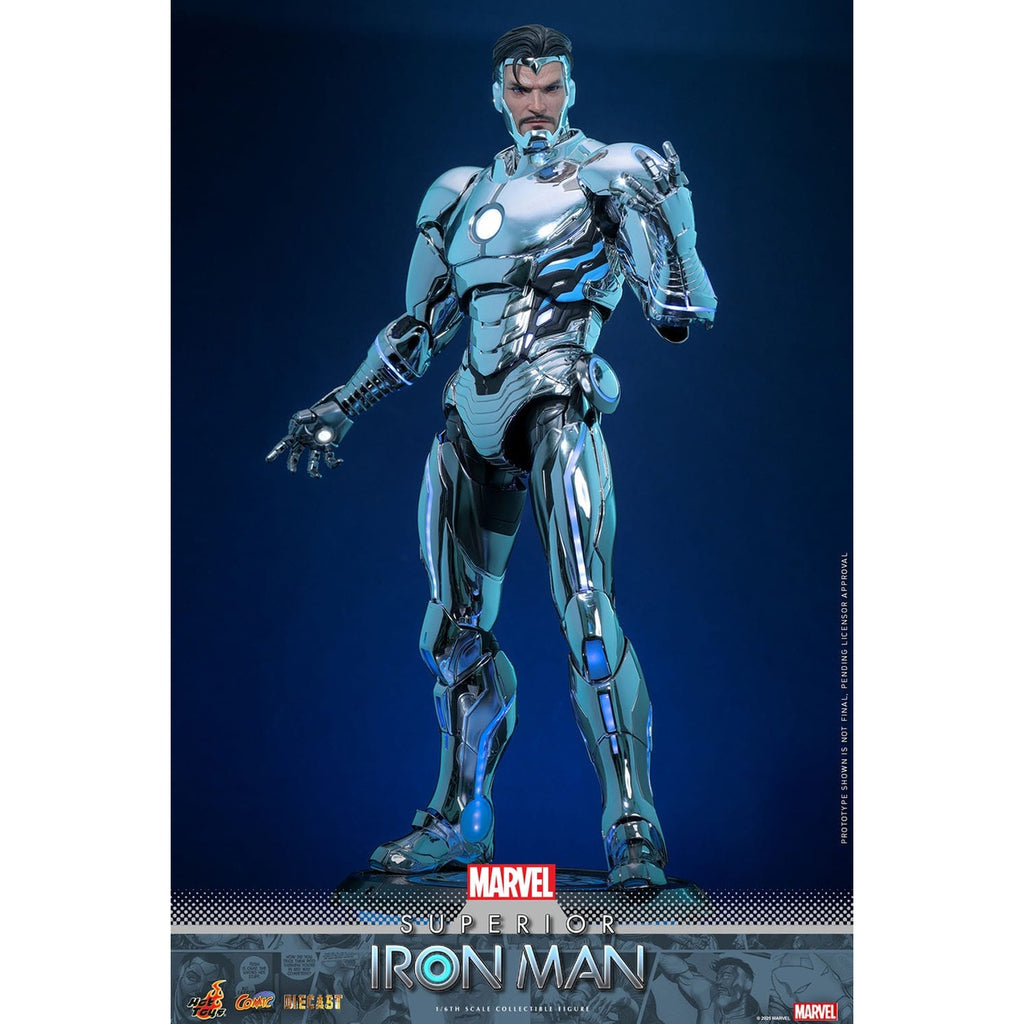 Produktbild Marvel Comic - Superior Iron Man Masterpiece Actionfigur 1:6