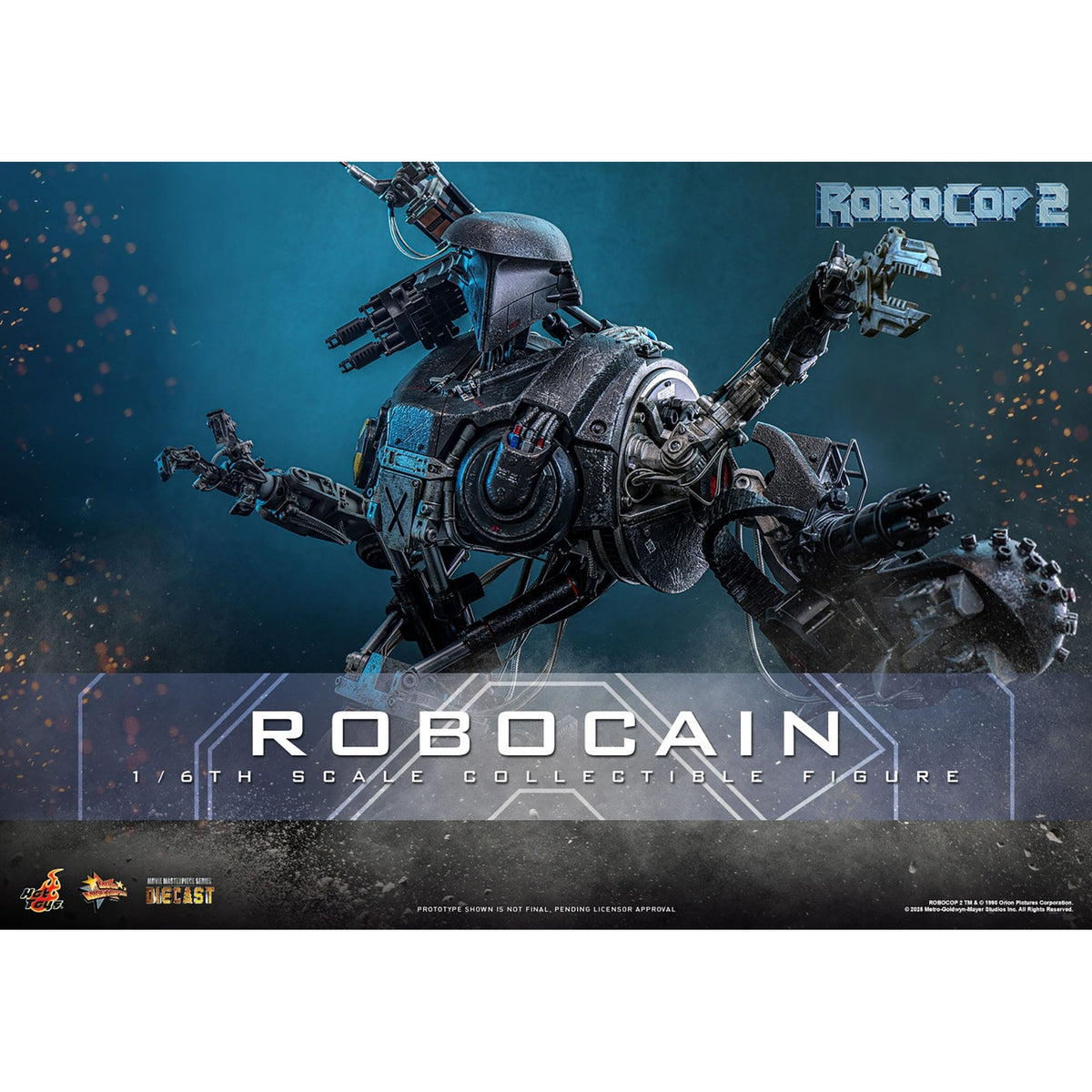 Produktbild RoboCop 2 - RoboCain Masterpiece Actionfigur 1:6