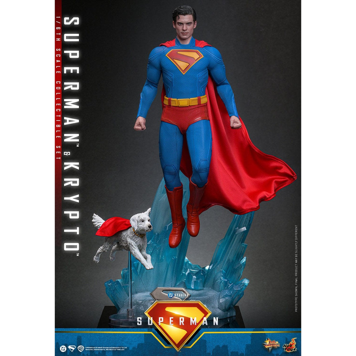 Produktbild Superman & Krypto Masterpiece Actionfigur 1:6 - Superman