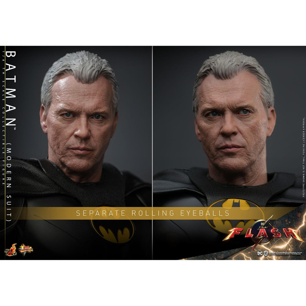 Produktbild DC Comics:The Flash - Batman (Modern Suit) Masterpiece Actionfigur 1:6