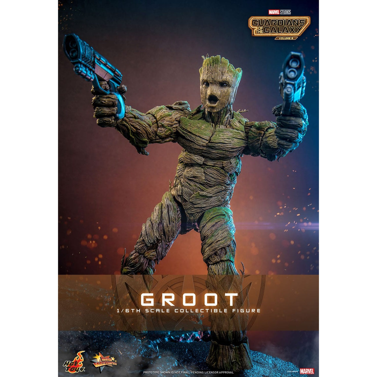 Produktbild Guardians of the Galaxy - Groot Masterpiece Actionfigur 1:6