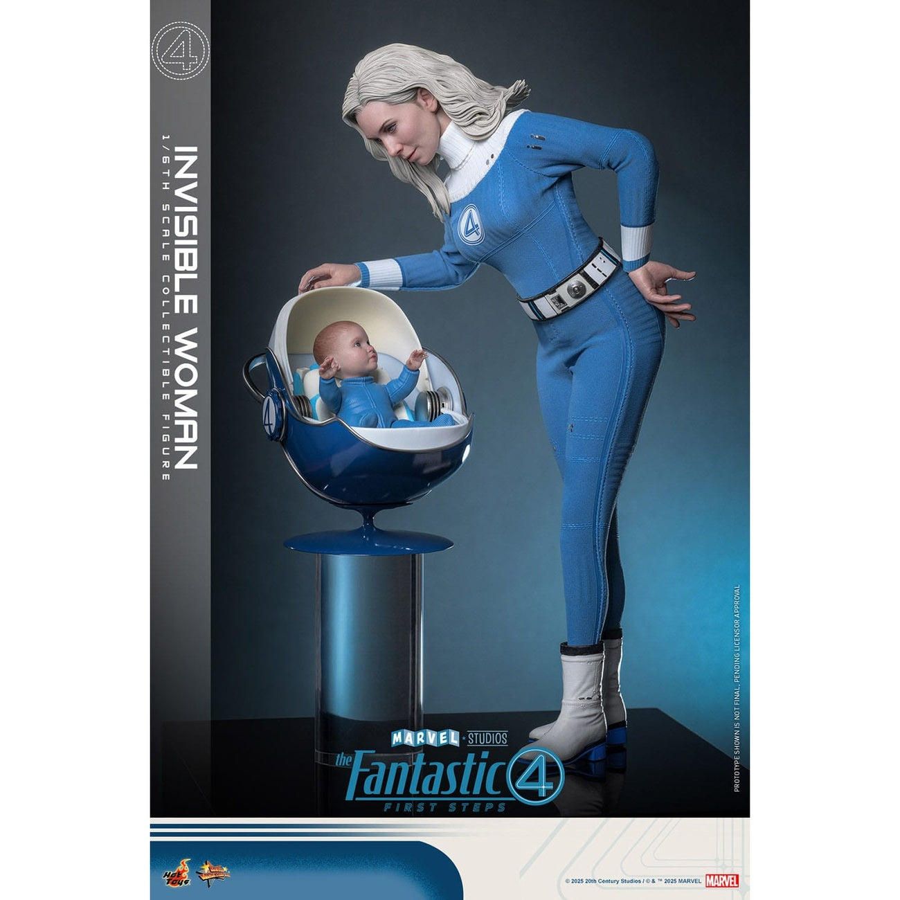 Produktbild The Fantastic Four: First Steps - Invisible Woman Masterpiece Actionfigur 1:6