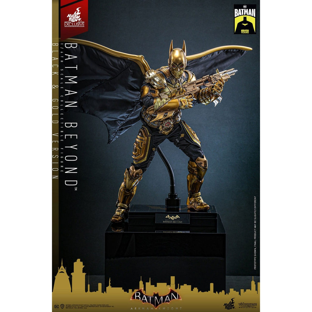 Produktbild Batman: Arkham Knight - Batman Beyond Masterpiece Actionfigur 1:6 Black & Gold Version