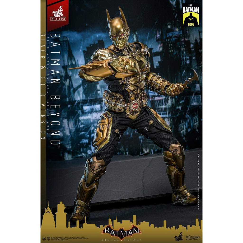 Produktbild Batman: Arkham Knight - Batman Beyond Masterpiece Actionfigur 1:6 Black & Gold Version