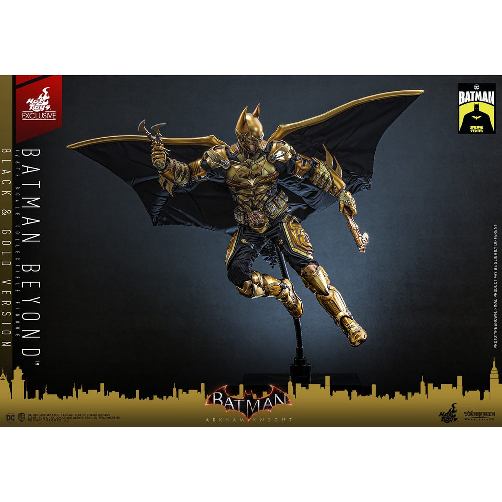 Produktbild Batman: Arkham Knight - Batman Beyond Masterpiece Actionfigur 1:6 Black & Gold Version