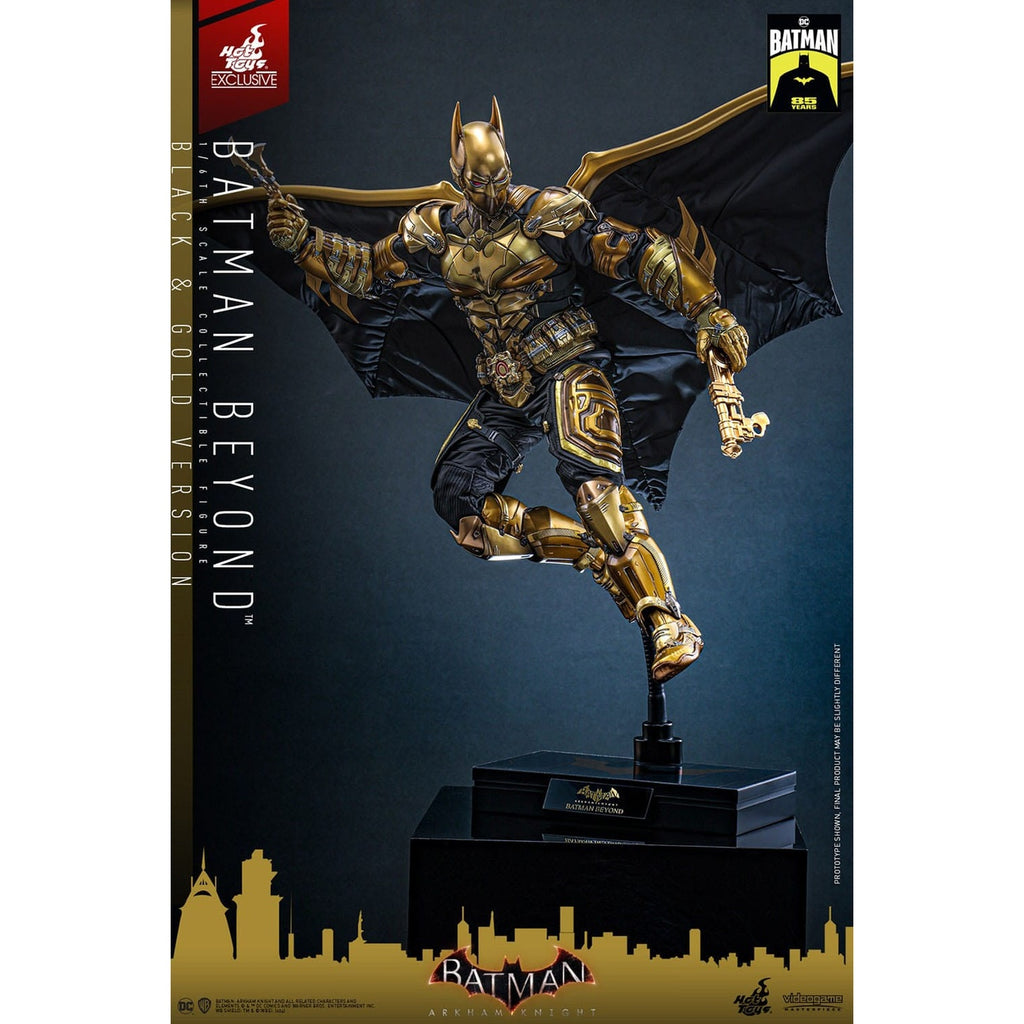 Produktbild Batman: Arkham Knight - Batman Beyond Masterpiece Actionfigur 1:6 Black & Gold Version