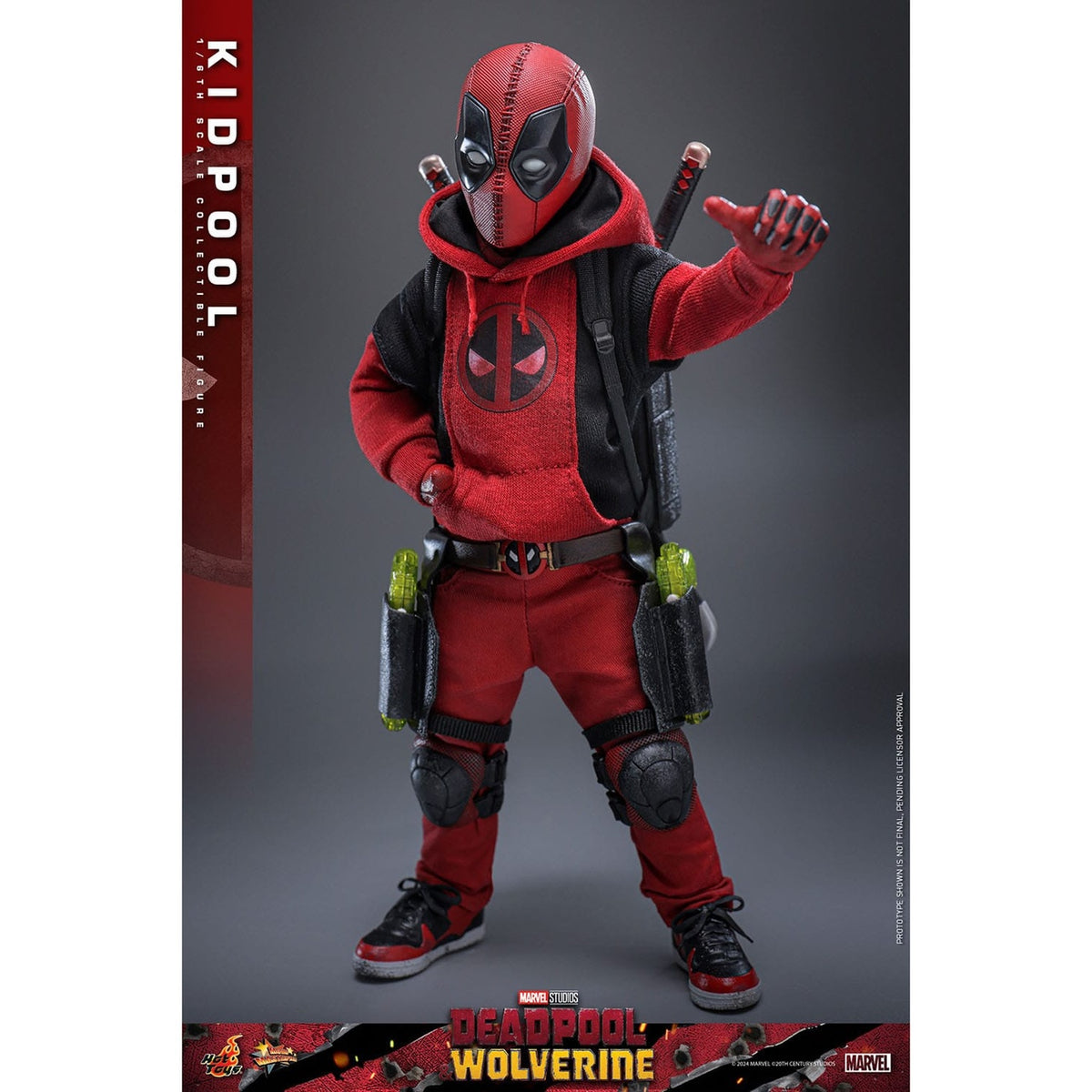 Produktbild Deadpool & Wolverine - Kidpool Masterpiece Actionfigur 1:6