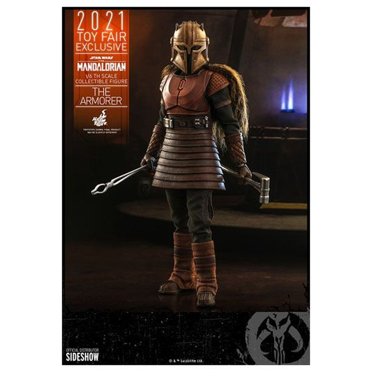 Produktbild Star Wars The Mandalorian - The Armorer Actionfigur 1:6 Toy Fair Exclusive 2021