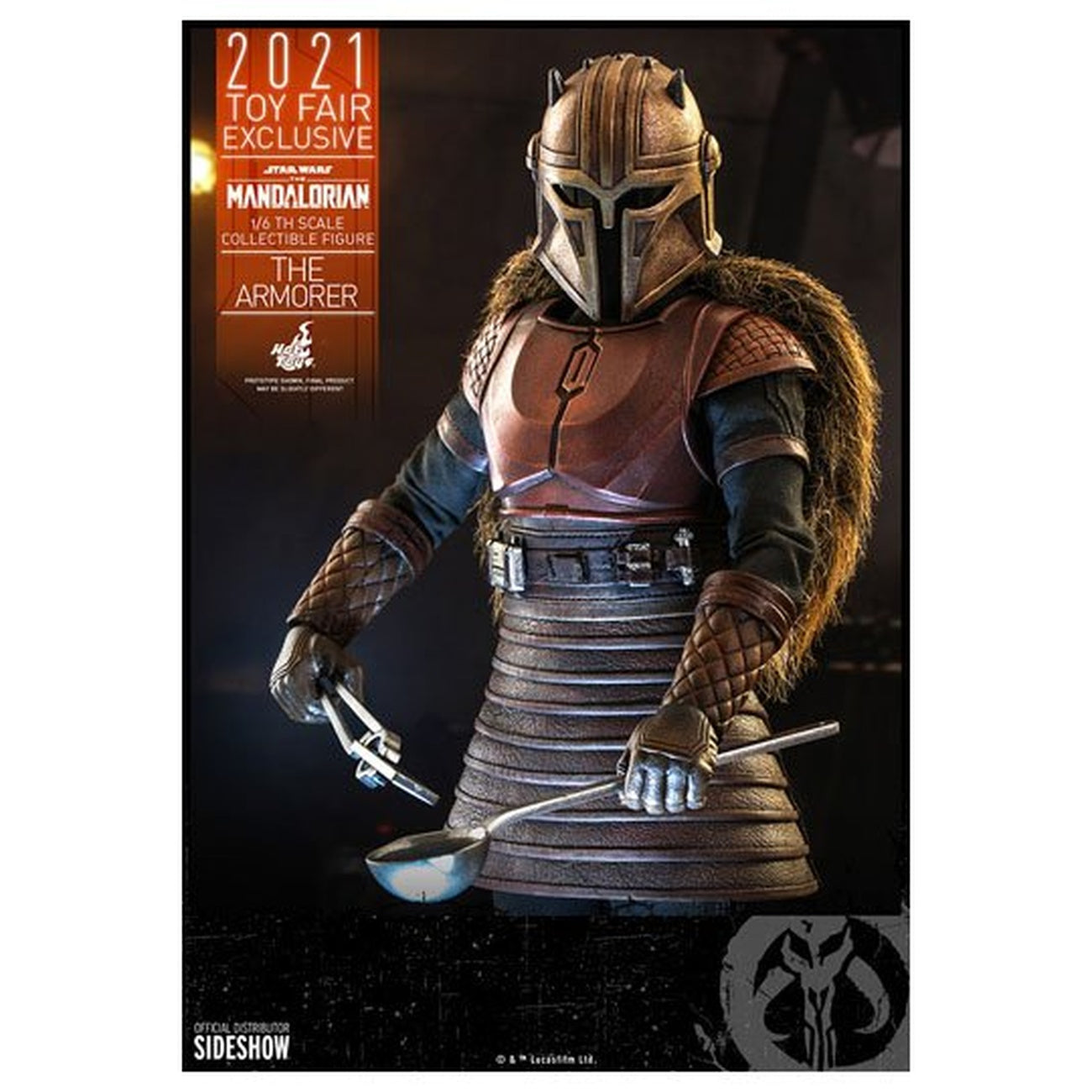 Produktbild Star Wars The Mandalorian - The Armorer Actionfigur 1:6 Toy Fair Exclusive 2021