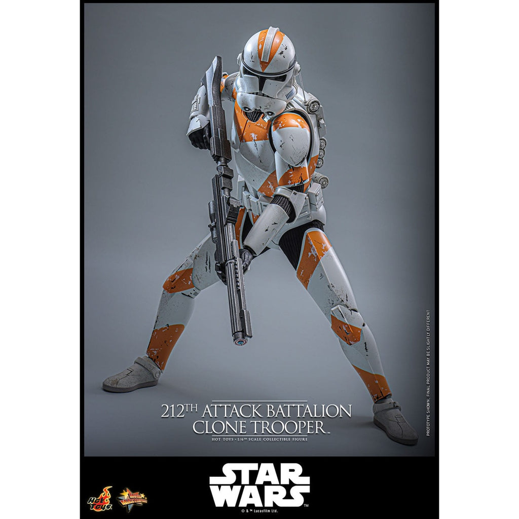 Produktbild Star Wars: The Clone - 212th Attack Battalion Clone Trooper Actionfigur 1:6